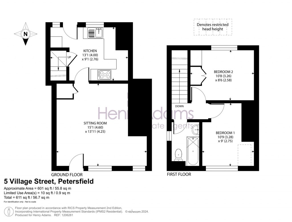 Floorplans For Village Street, Petersfield, GU32