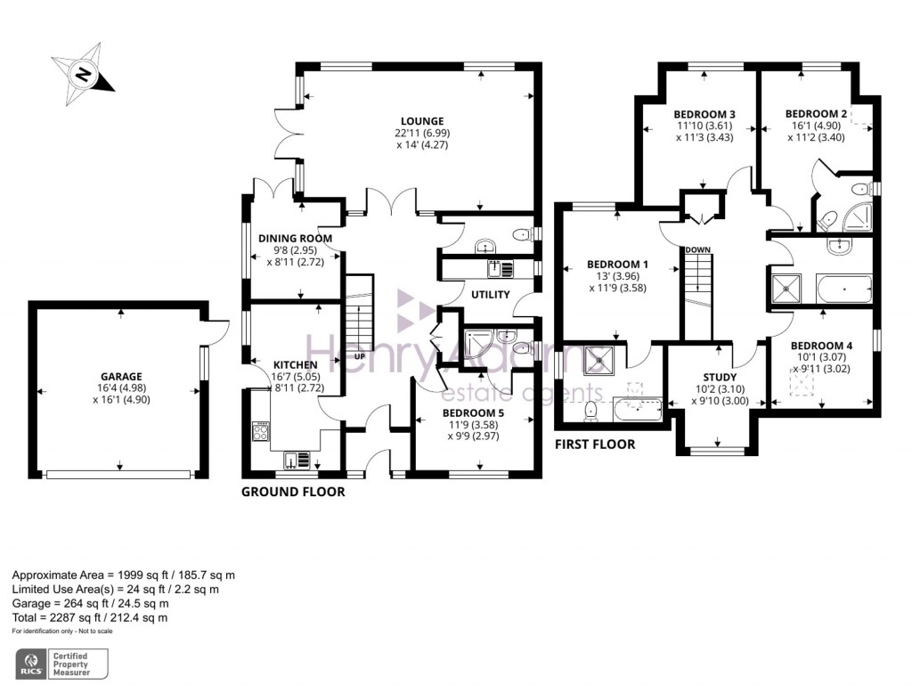 Floorplans For Down Road, Horndean, PO8