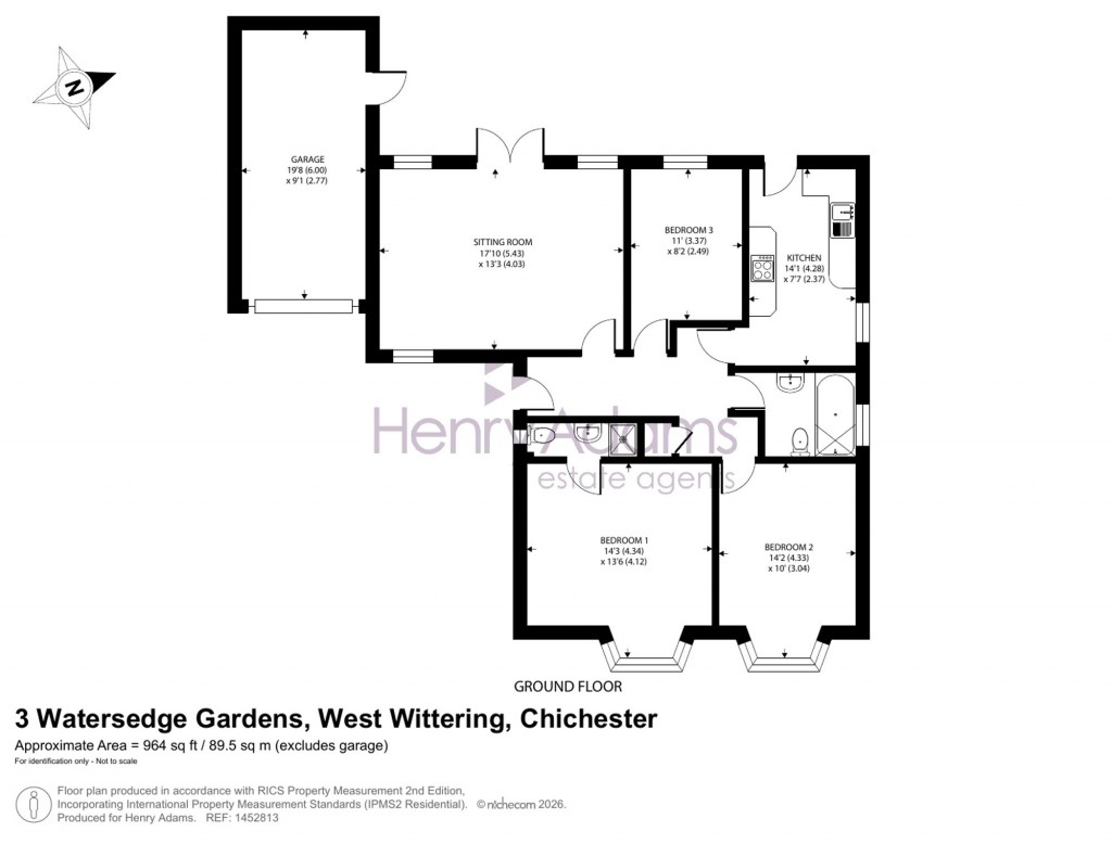 Floorplans For Watersedge Gardens, West Wittering, PO20
