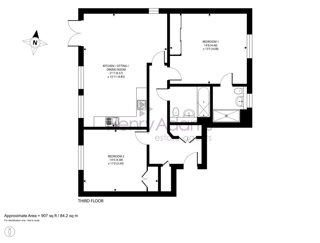 Floorplans For Longley Road, Chichester, PO19