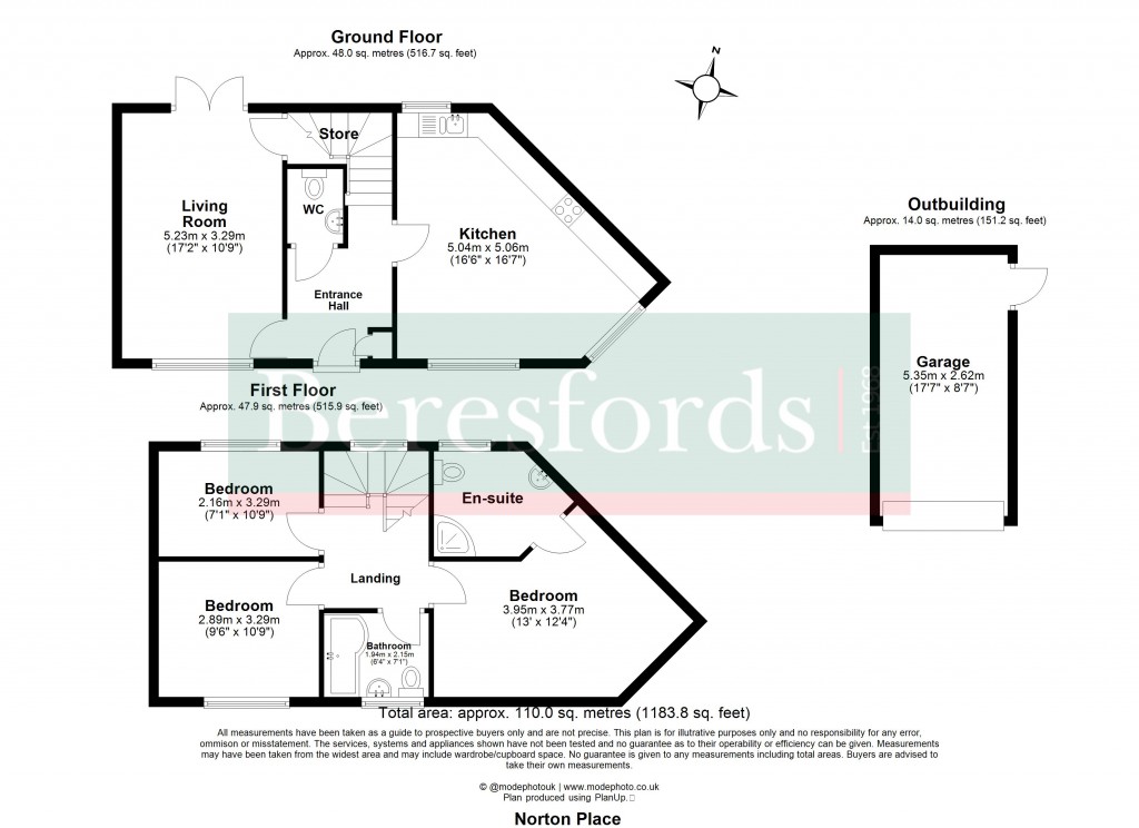 Floorplans For Billericay, Essex