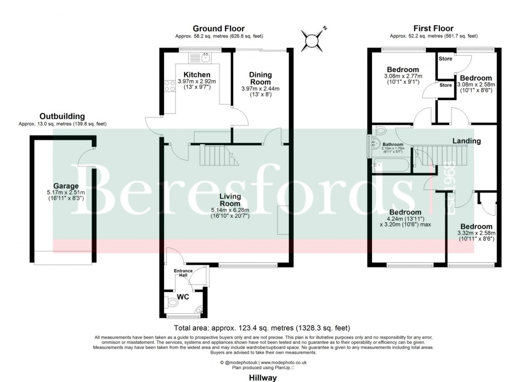 Floorplans For Billericay, Essex