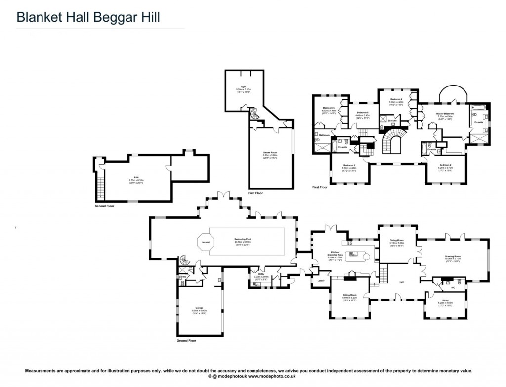 Floorplans For Fyerning, Essex