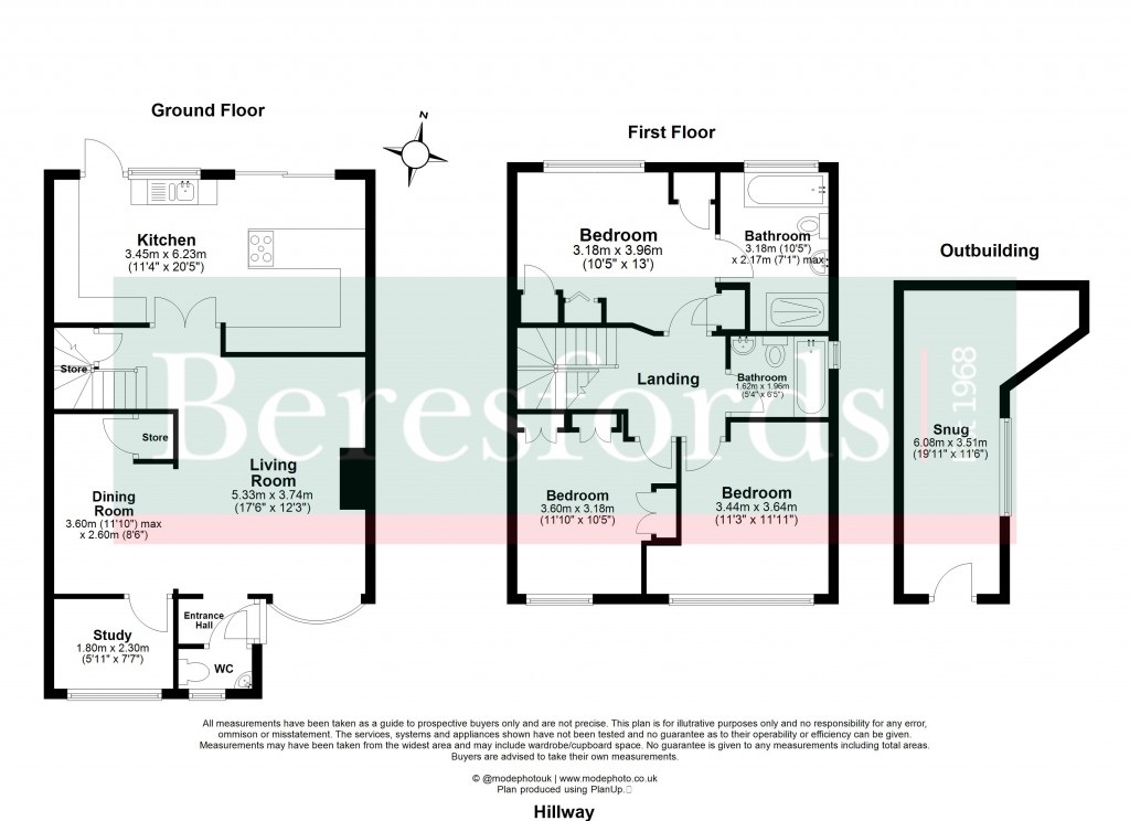 Floorplans For Billericay, Essex