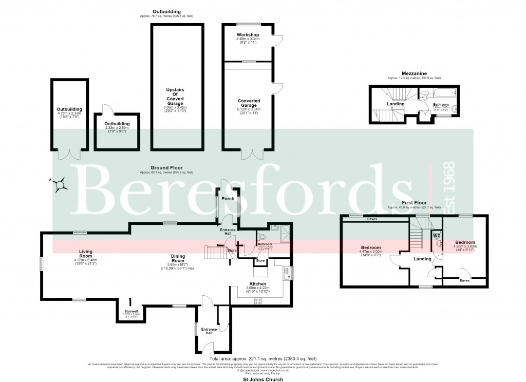 Floorplans For Chignal St. James, Chelmsford, Essex