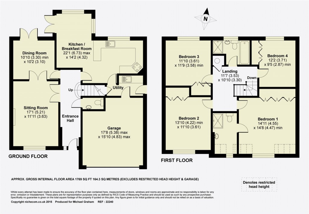 Floorplans For Tewkesbury Road, Elstow, MK42