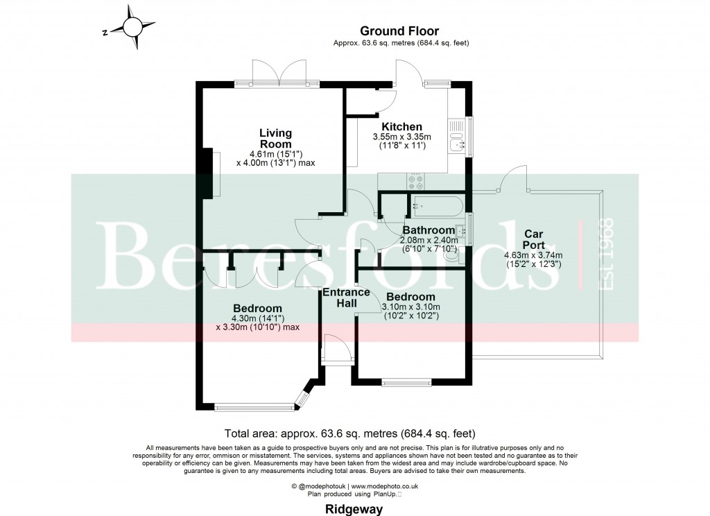 Floorplans For Ingatestone, Essex