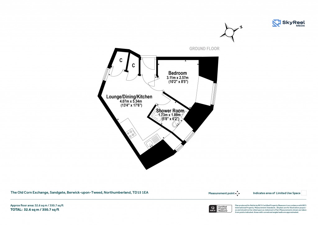Floorplans For Sandgate, Berwick-upon-Tweed, Northumberland