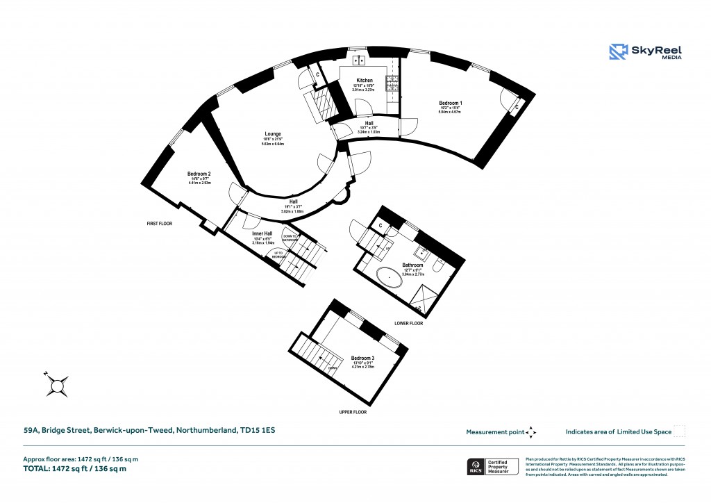 Floorplans For Berwick-upon-Tweed, Northumberland