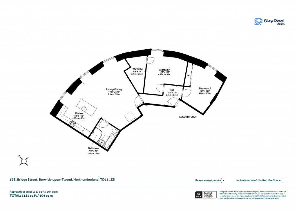 Floorplans For Berwick-upon-Tweed, Northumberland