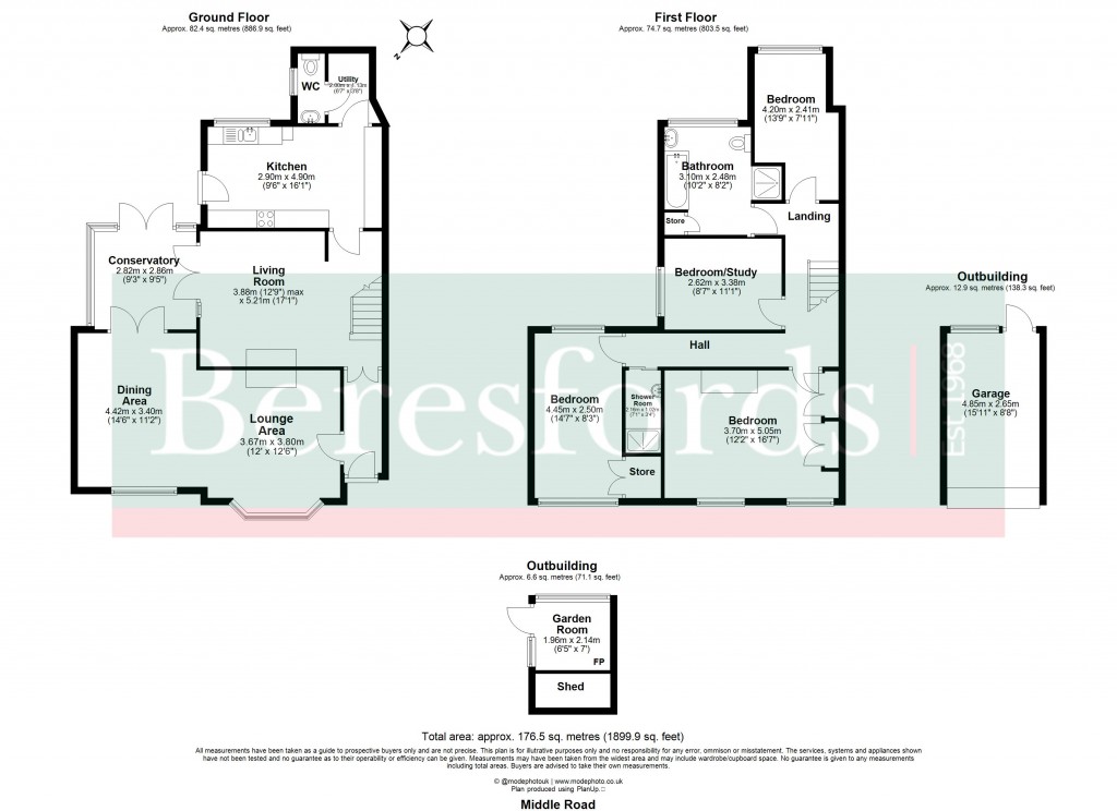 Floorplans For Ingrave, Brentwood, Essex