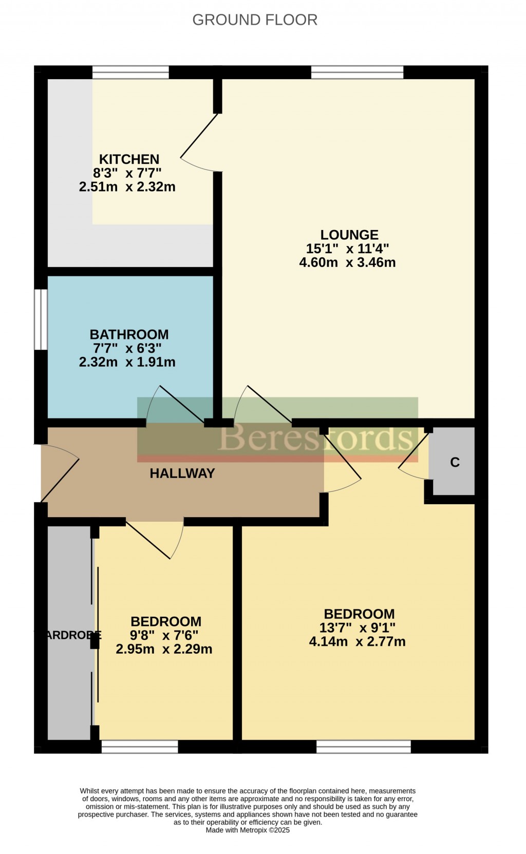 Floorplans For Great Eastern Road, Warley, Essex