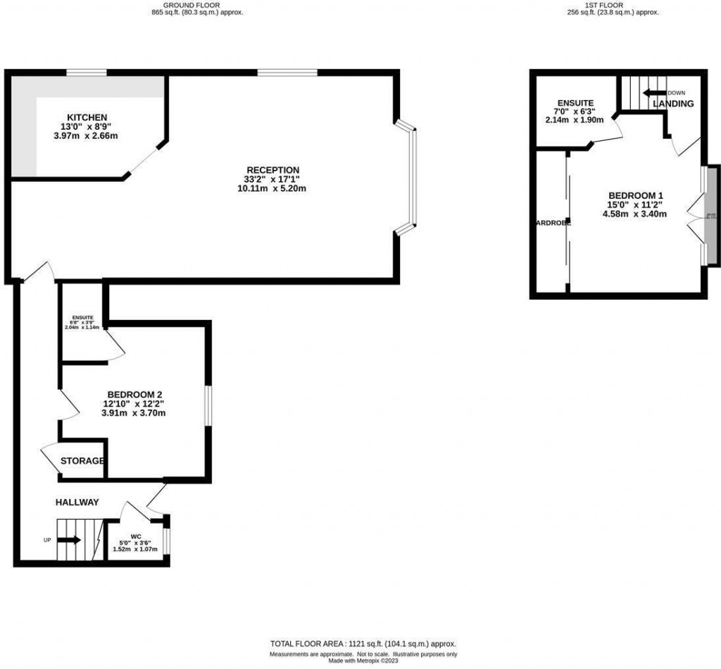 Floorplans For Brentwood, Essex