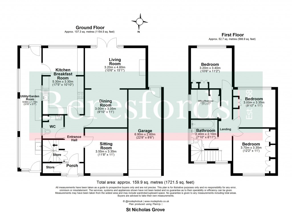 Floorplans For Ingrave, Brentwood, Essex