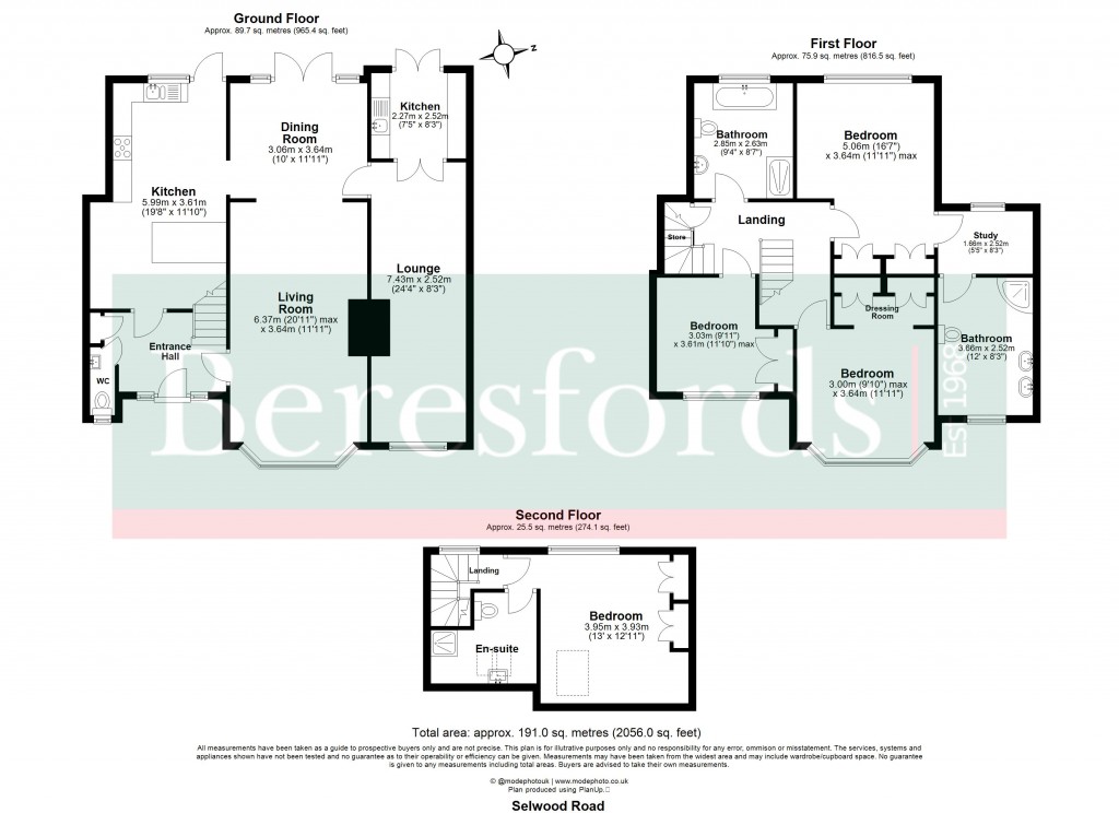 Floorplans For Brentwood, Essex