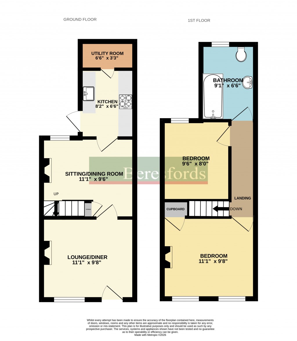 Floorplans For Brentwood, Essex