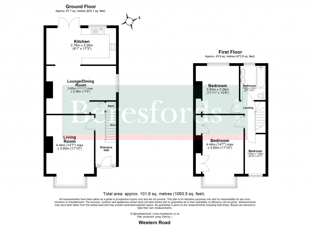 Floorplans For Brentwood, Essex