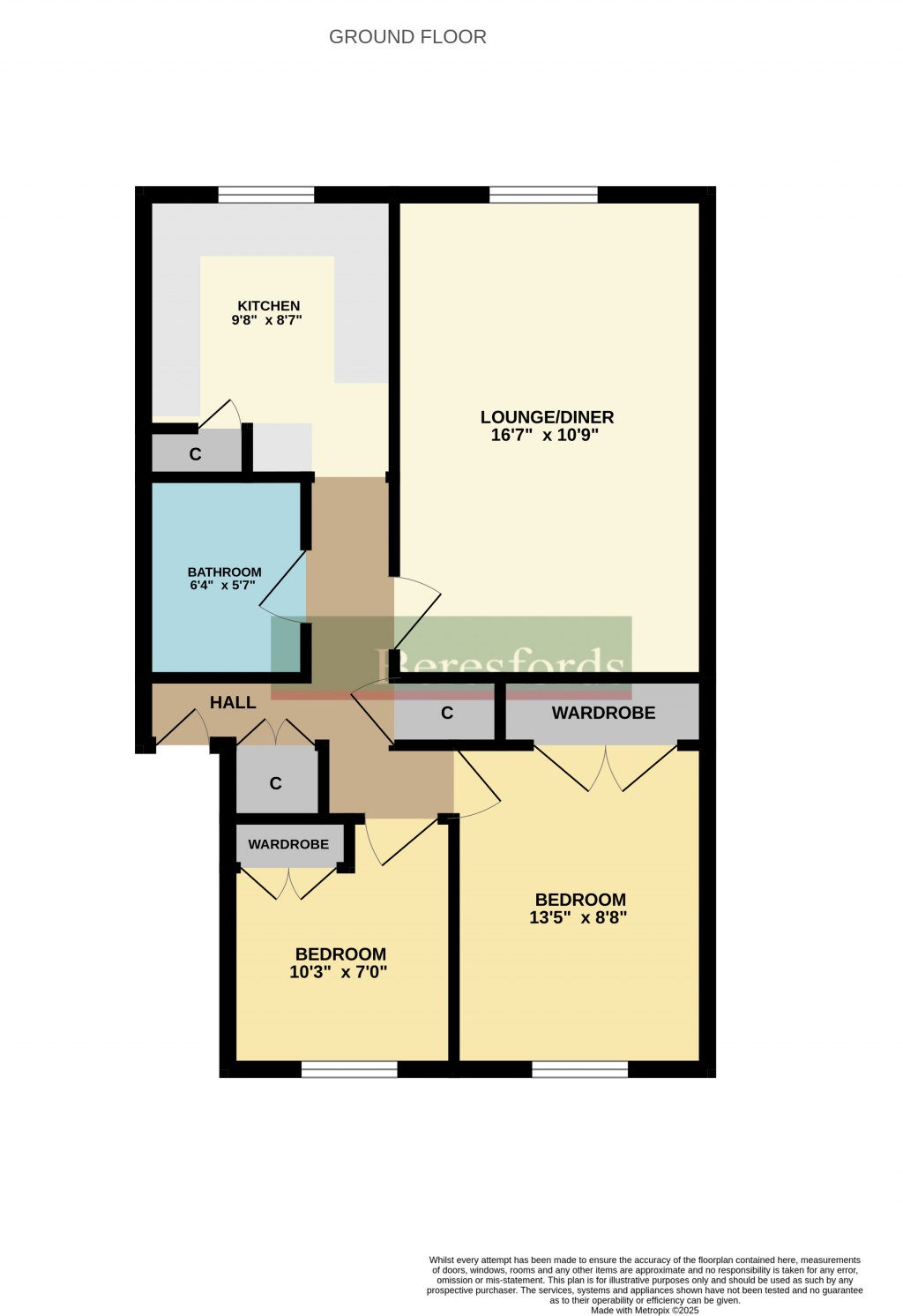 Floorplans For Canterbury Way, Brentwood, Essex