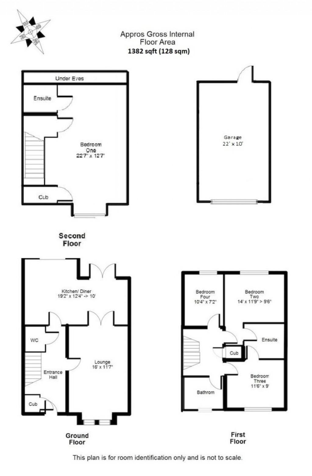 Floorplans For Brentwood, Essex
