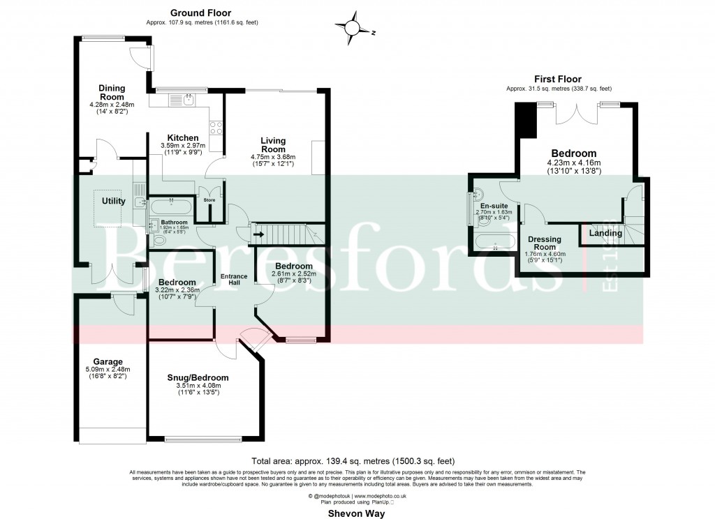 Floorplans For Brentwood, Essex