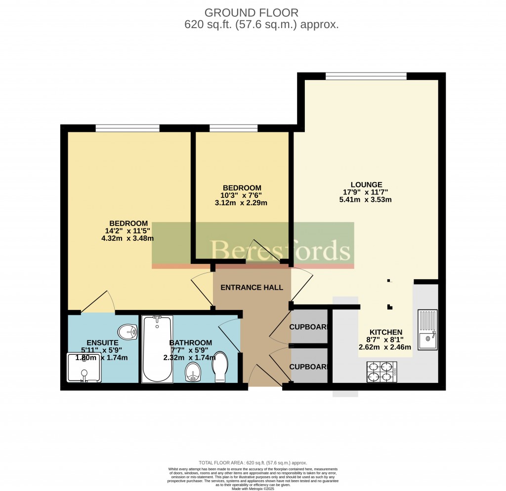 Floorplans For Ongar Road, Brentwood, Essex