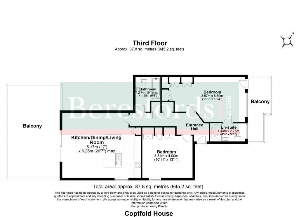 Floorplans For Brentwood, Essex