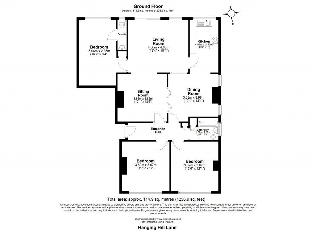 Floorplans For Hutton, Brentwood, Essex