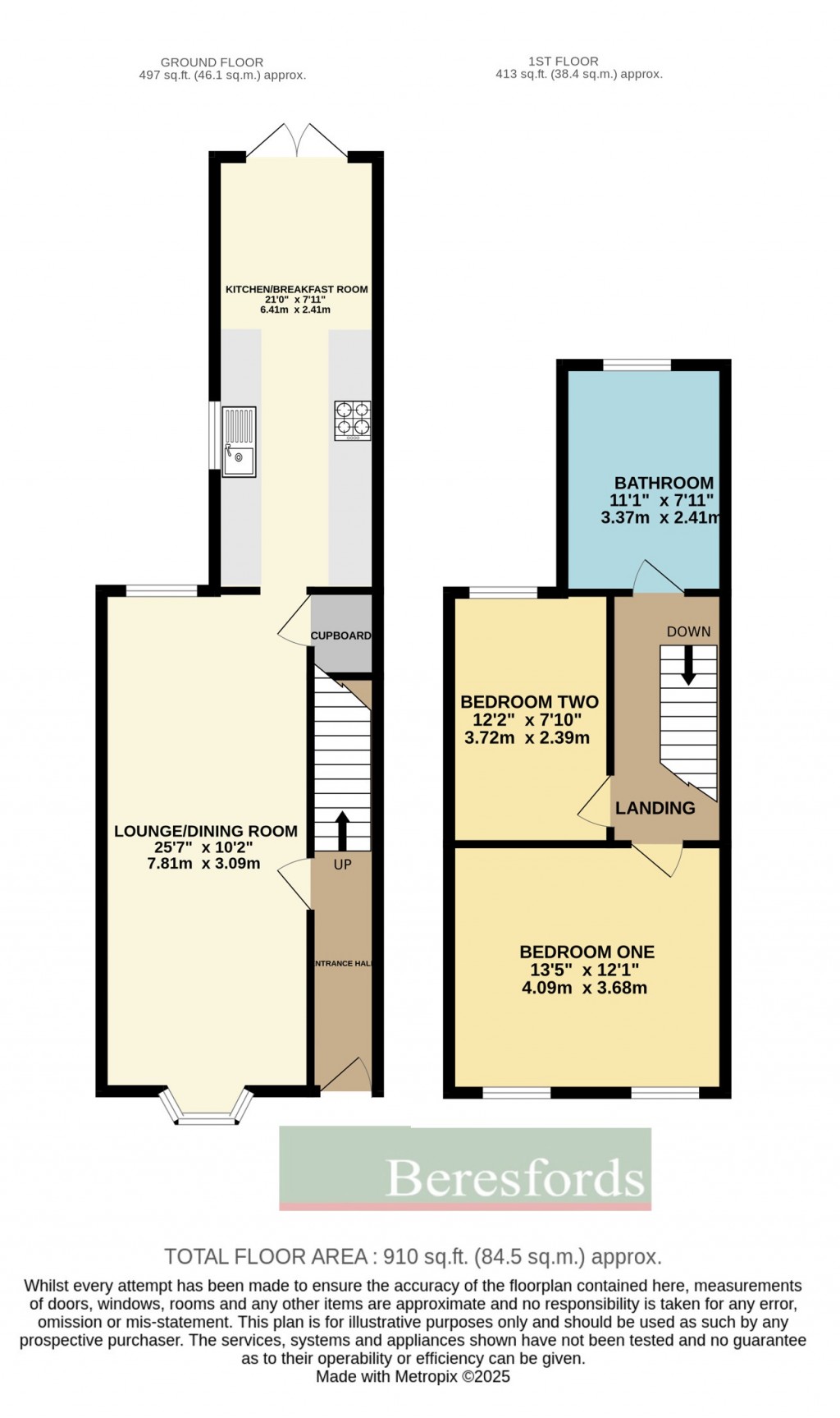 Floorplans For Brentwood, Essex