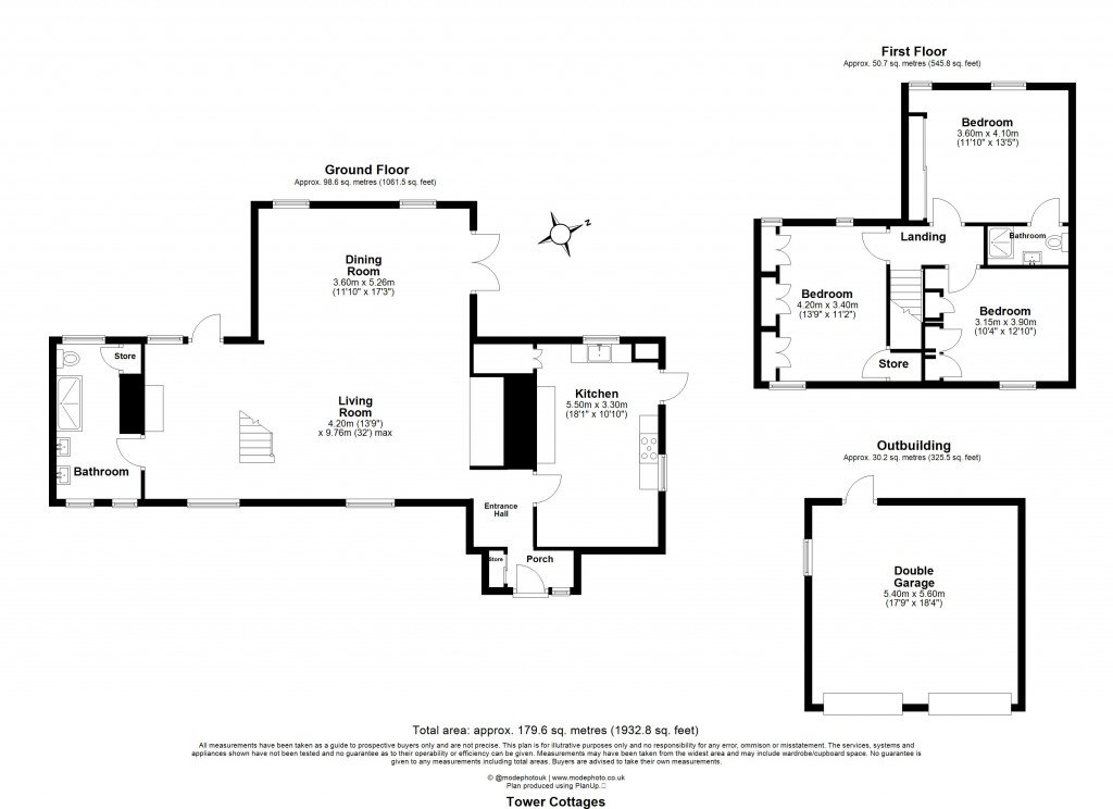 Floorplans For Ongar Road, Pilgrims Hatch, Essex
