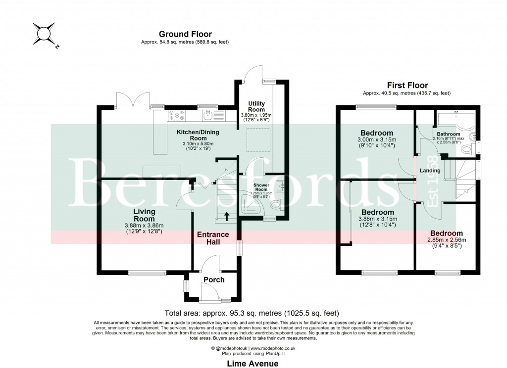 Floorplans For Brentwood, Essex