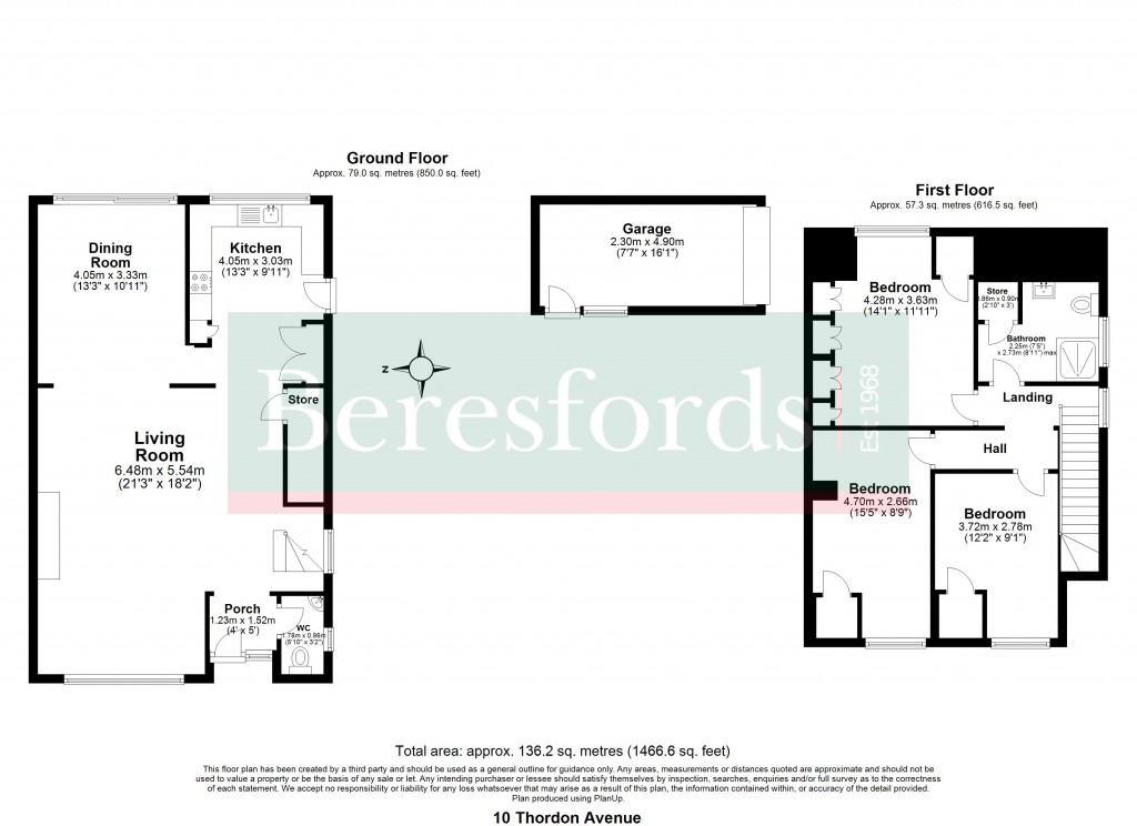Floorplans For West Horndon, Brentwood, Essex