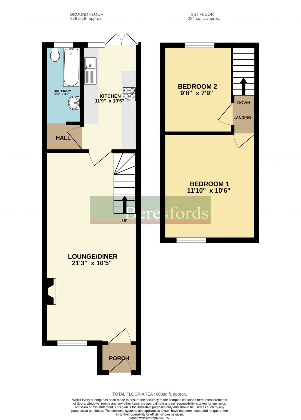Floorplans For Warley, Brentwood, Essex
