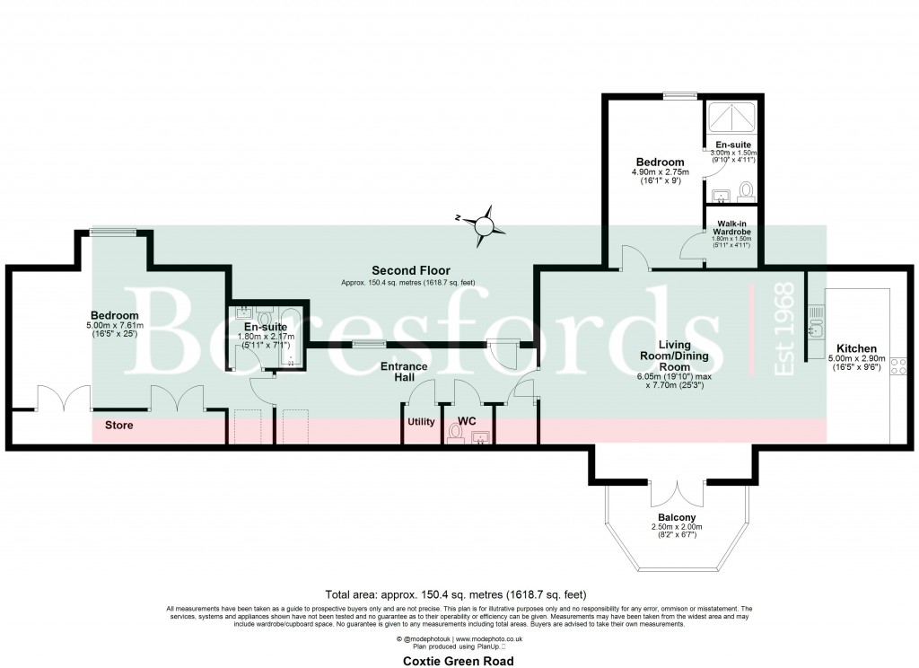 Floorplans For Warley, Brentwood, Essex