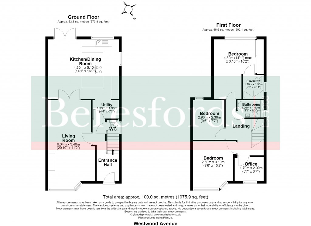 Floorplans For Brentwood, Essex