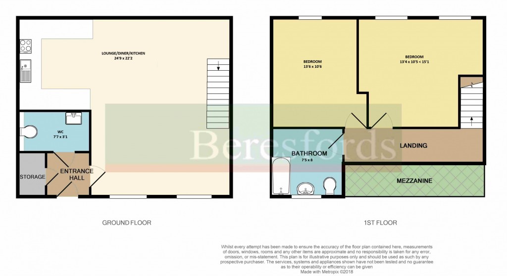 Floorplans For Brentwood, Essex