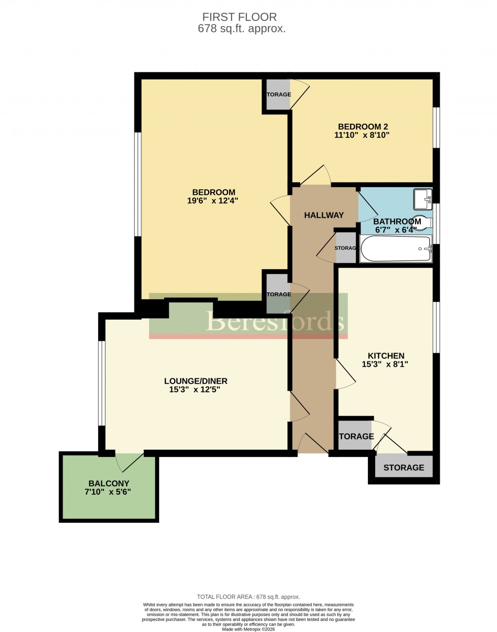 Floorplans For Brentwood, Essex