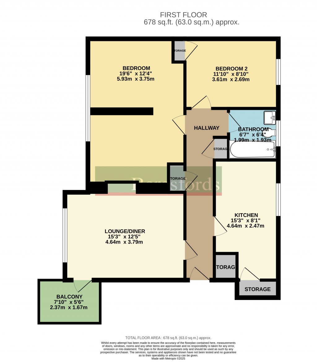 Floorplans For Brentwood, Essex