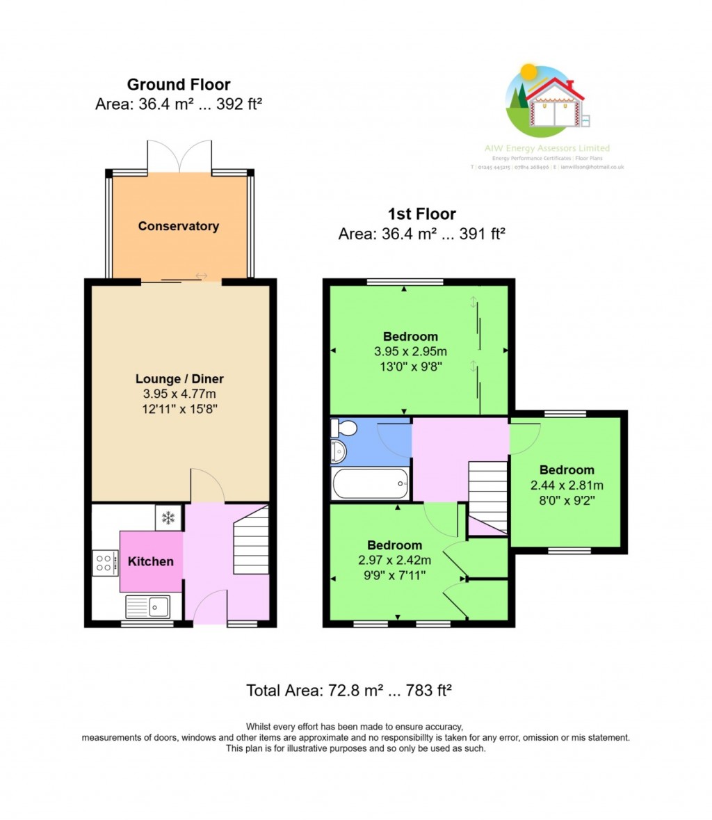 Floorplans For Basildon, Essex