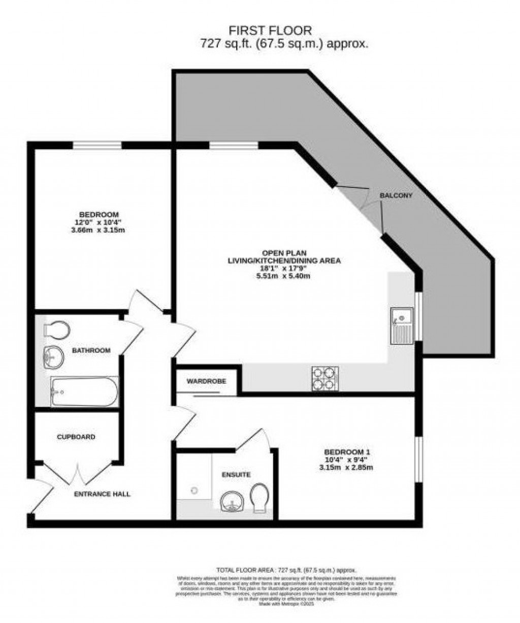 Floorplans For Great Warley, Brentwood, Essex