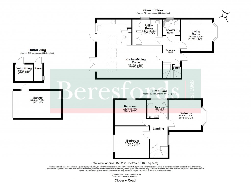 Floorplans For Ongar, Essex
