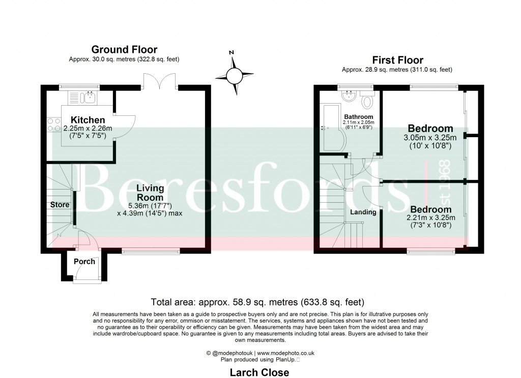 Floorplans For Laindon, Basildon, Essex