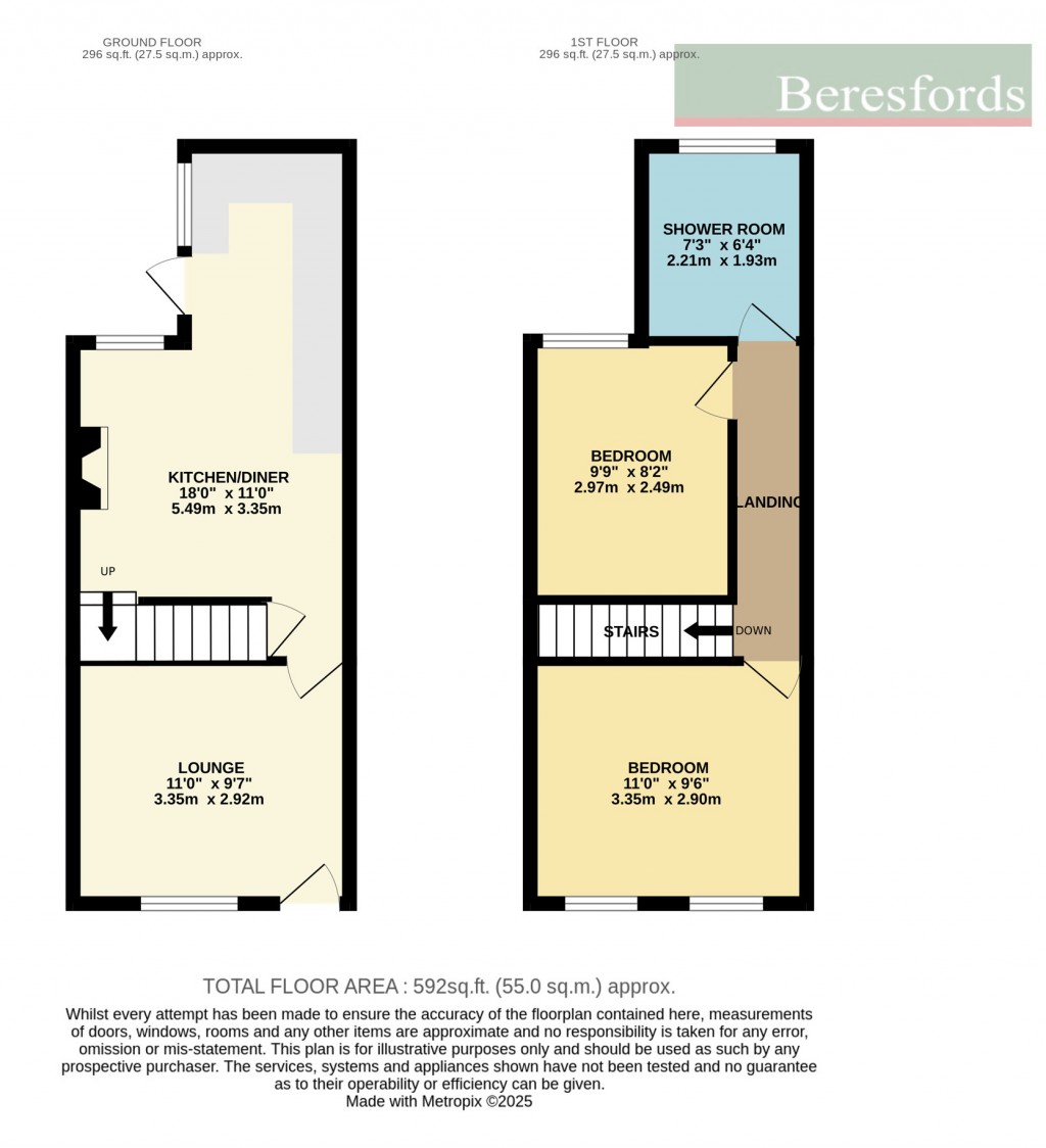 Floorplans For Brentwood, Essex