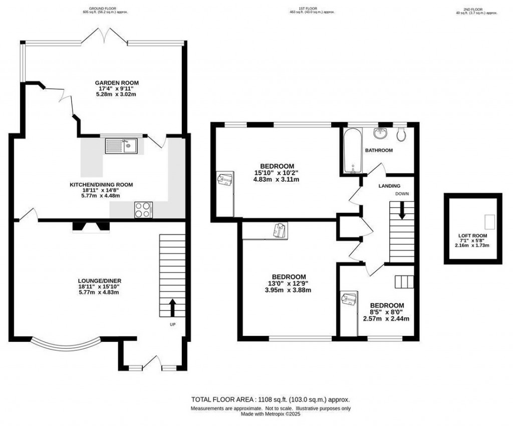Floorplans For Kelvedon Hatch, Brentwood, Essex
