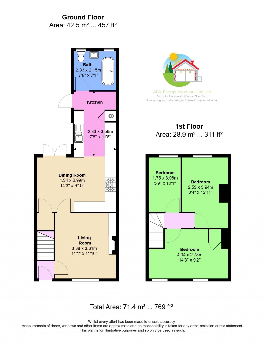 Floorplans For Brentwood, Essex