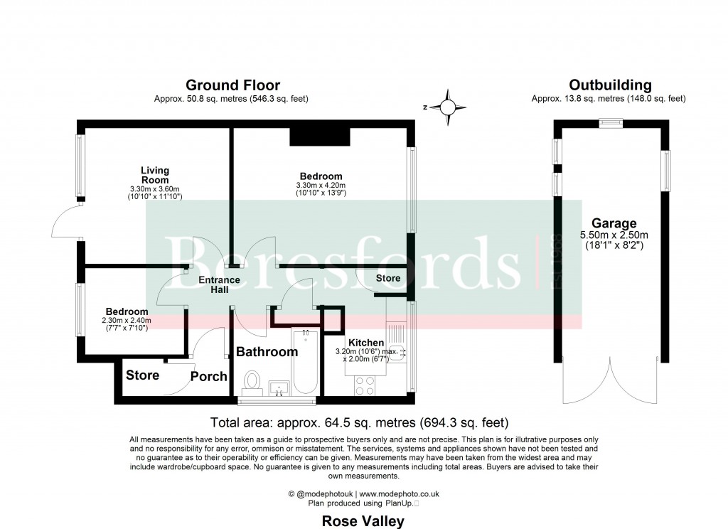 Floorplans For Brentwood, Essex