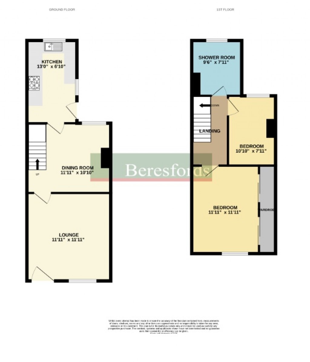 Floorplans For Warley, Brentwood, Essex