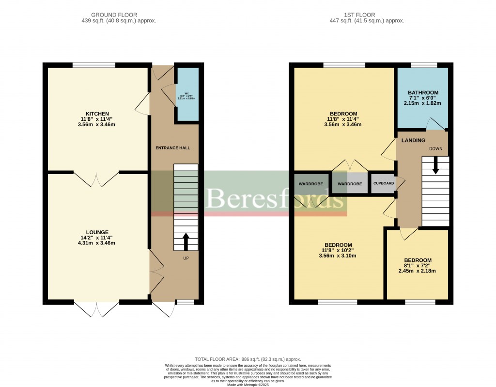 Floorplans For Warley, Brentwood, Essex