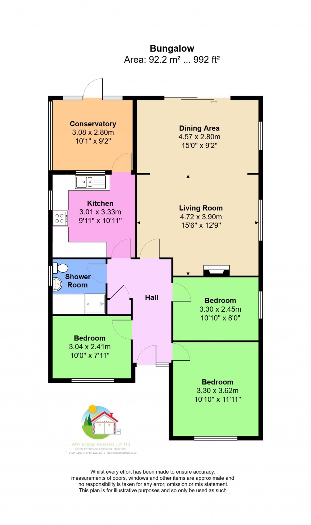 Floorplans For Brentwood, Essex
