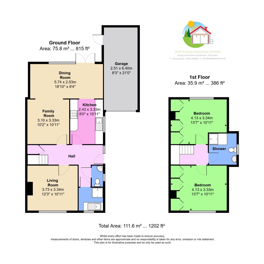 Floorplans For Brentwood, Essex