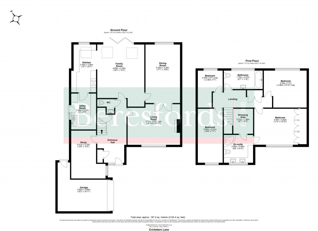 Floorplans For Herongate, Brentwood, Essex